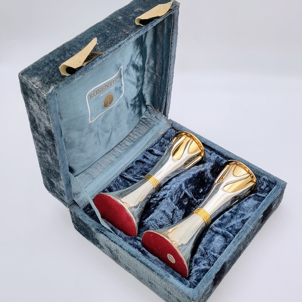 Sandra Kravitz Rosenthal Tree Of Life Set Of 2 Candleholders Candlesticks